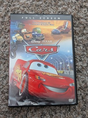 Cars (Single-Disc Full Screen Edition) DVD Disney Pixar Movie 