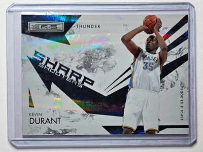 Kevin Durant Thunder 09-10 Rookies & Stars, Sharpshooters Holofoil, /250  