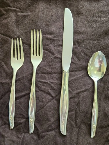 Sea Rose by Gorham Sterling Silver 1, 4 piece Place Setting