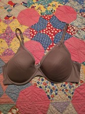 THIRDLOVE 24/7 CLASSIC CONTOUR PLUNGE UNDERWIRE, LINED MOCHA 40C BRA