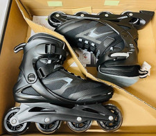 Bladerunner by Rollerblade Men's Advantage Pro XT Skates in Black/Silver, Size 9