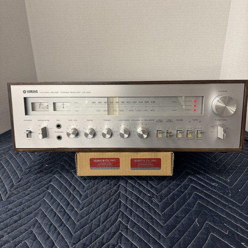YAMAHA CR-600 VINTAGE AM/FM STEREO RECEIVER - SERVICED - CLEANED - TESTED