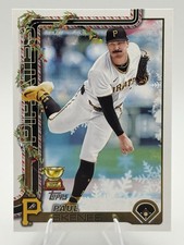 2025 Topps Holiday Paul Skenes #H70 Holiday Gold Cup Rookie Card RC