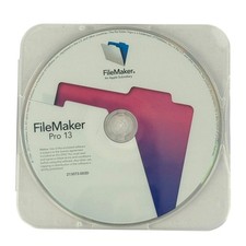 FileMaker Pro 13 Database Software for PC/Mac - An Apple Subsidiary - DVD Read
