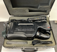 PANASONIC AFX6 OMNIMOVIE VHS HQ BATTERY CHARGER CASE REMOTE  ALL BELONGING
