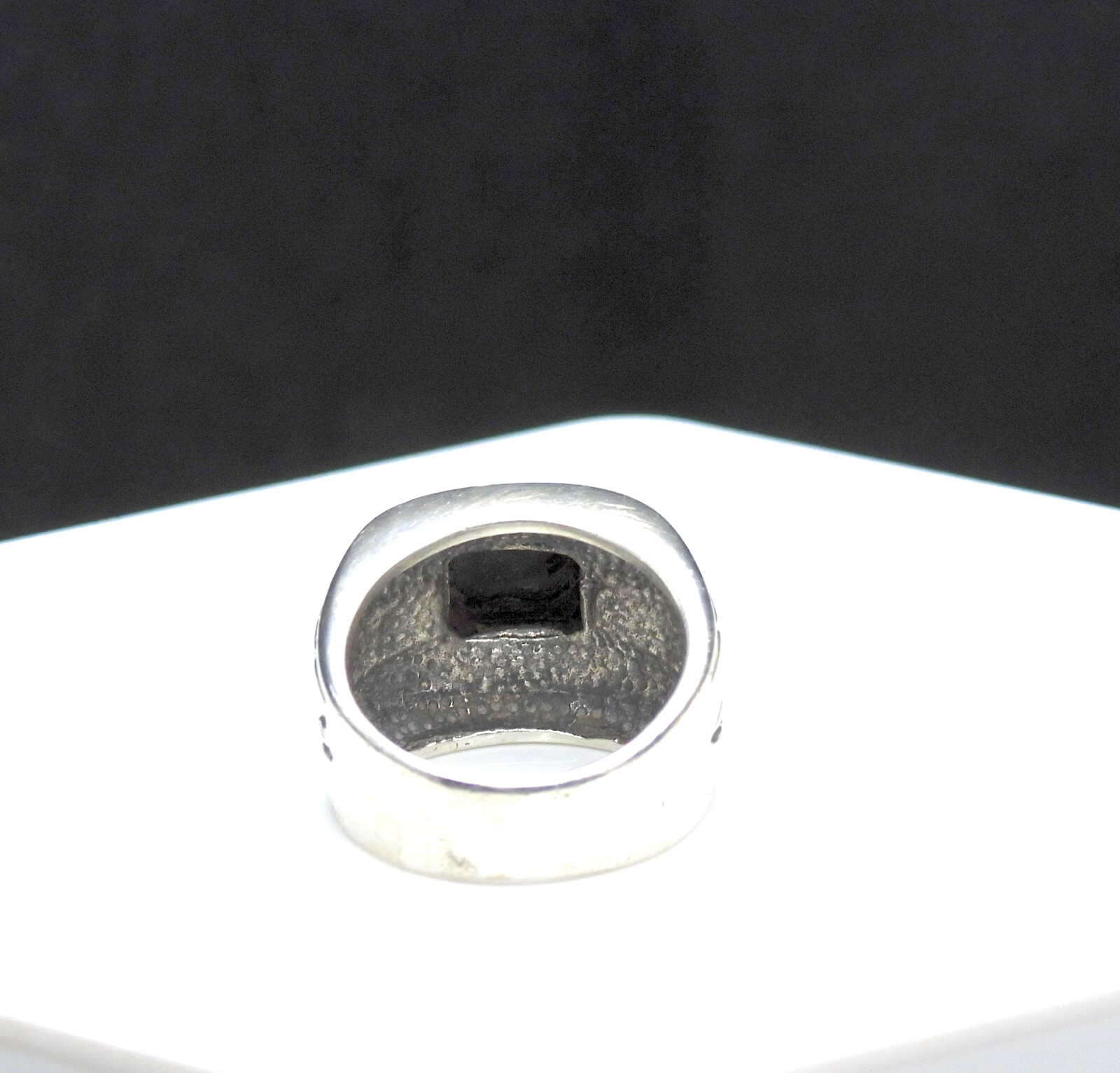 Vintage Solid 925 Sterling Silver Statement Ring … - image 11