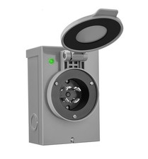 30 Amp Generator Power Inlet Box, NEMA L14-30P Generator Box for 4-Prong Cord