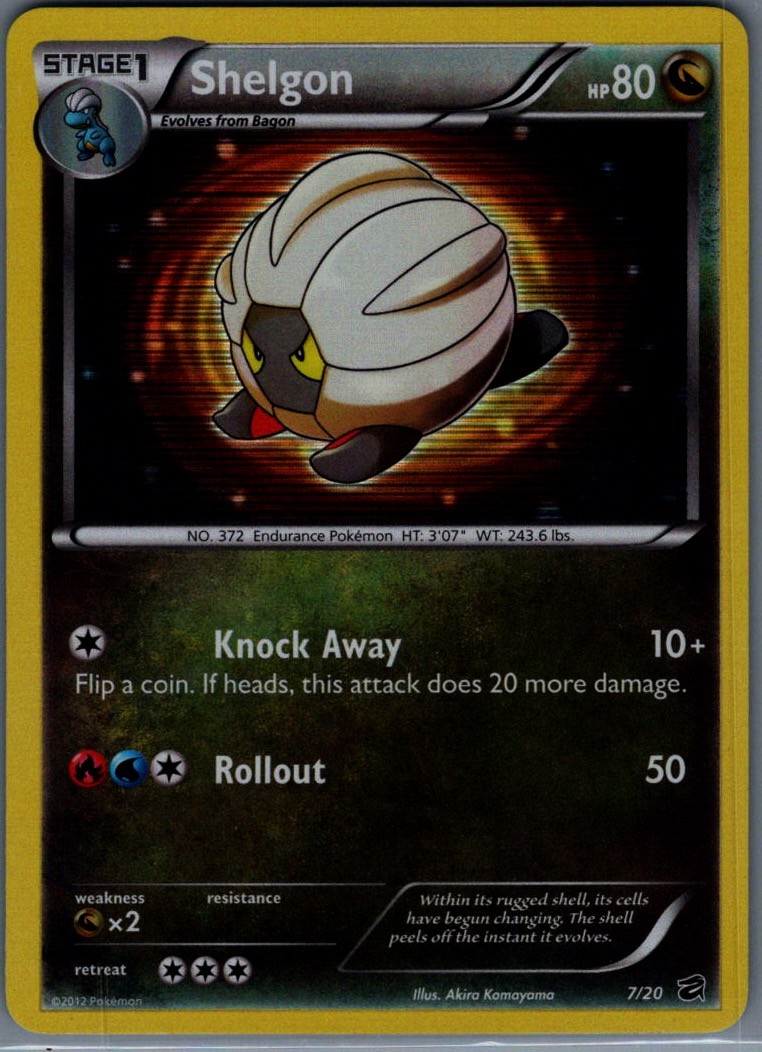 Shelgon Holo Rare Dragon Vault 7/20 NM