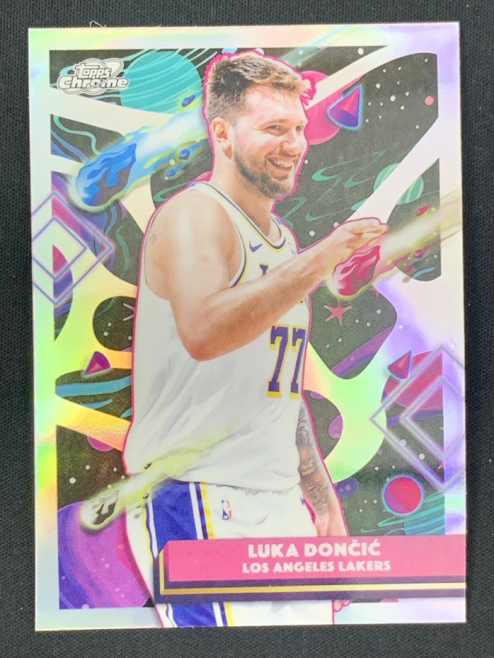 Luka Doncic 2025-26 Topps Cosmic Chrome Refractor Base #66 -c5
