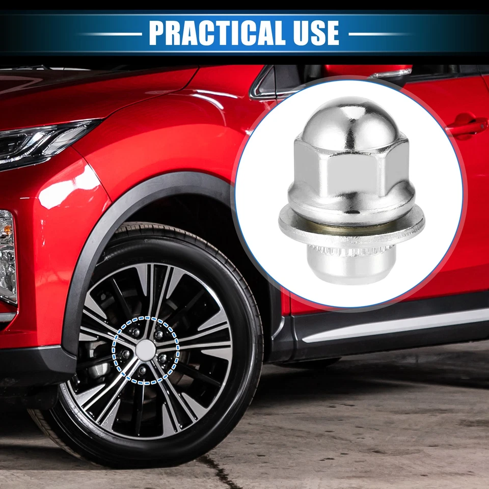 5 tuercas de rueda M12x1,5 para Mitsubishi Endeavor Outlander RVR No.MR455707 Foto 2 de 4