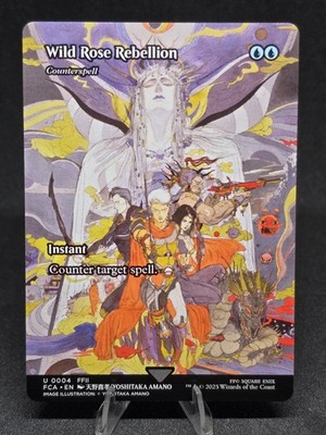 MTG Wild Rose Rebellion 0004 Final Fantasy Uncommon Full Art NM