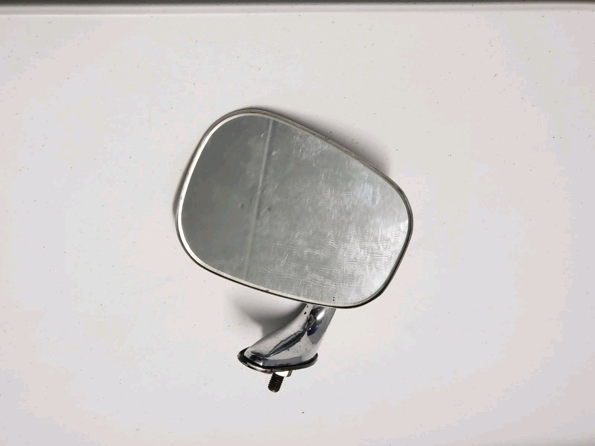 1970-1973 DATSUN 240Z LEFT DRIVER SIDE VIEW CHROME MIRROR OEM