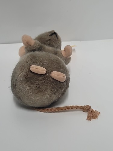 Steiff Piff Maus Mouse Button Tag Mini 056222 Plush 4” Yellow Tag - Picture 6 of 6