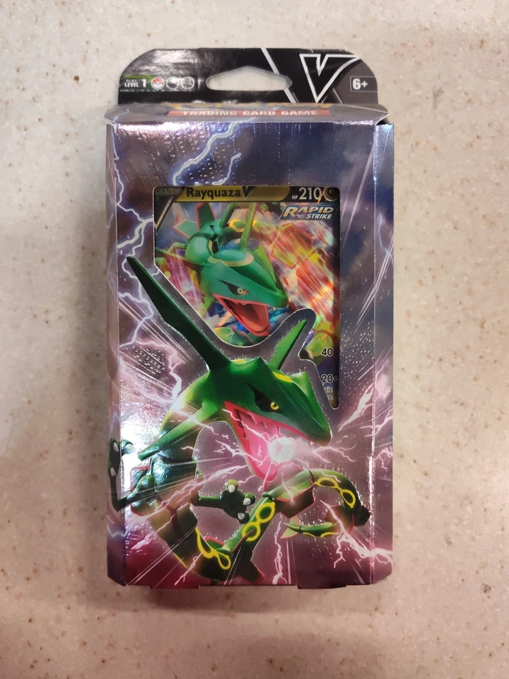 Pokemon TCG Trading Card Game V-Battle Deck Rayquaza V Sealed Theme Deck New - Image 2 of 4