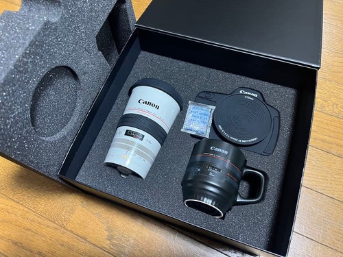 Canon Lens-Shaped Mug Tumbler Coaster