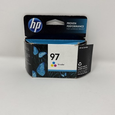 New Sealed HP Tri Color 97 Ink Cartridge EXP April 2016 Hewlett Packard