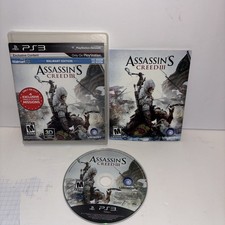 PS3 Game Assassin's Creed III Walmart Edition PS3 PlayStation 3 Sony Tested Work