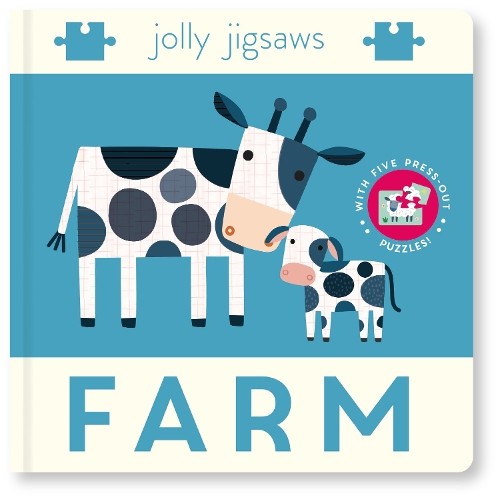 Philip Dauncey Jolly jigsaws - Farm (Mixed Media Product) Jolly jigsaws