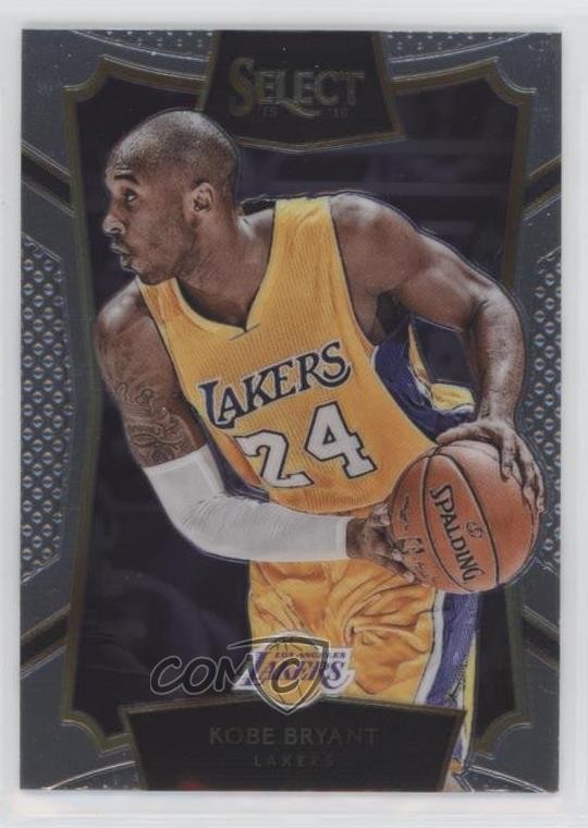 2015-16 Panini Select Concourse Kobe Bryant #7 HOF