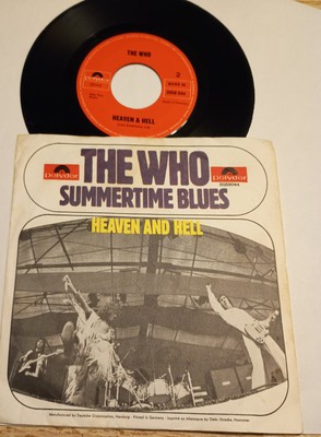 2 x   The Who -  Summertime Blues  / Pinball Wi.  Sammlung -  Vinyl,  Single  7''