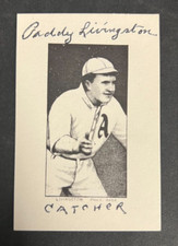 Paddy Livingston Signed 1910 Piedmont Copy JSA Philadelphia Athletics (REPRINT)!