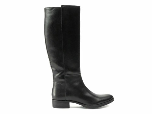 STIVALI DONNA GEOX INVERNO D84BFE 05443 C9999 LACEYIN BLACK- | eBay