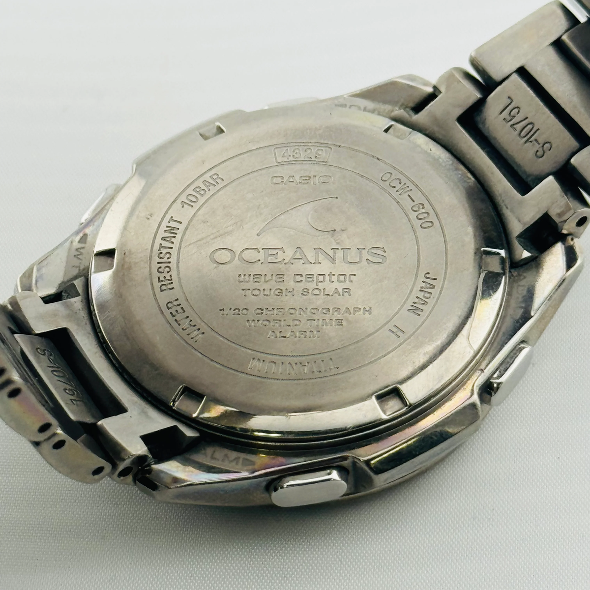 CASIO OCEANUS OCW-600 CASIO wristwatch radio solar 39.5mm | eBay