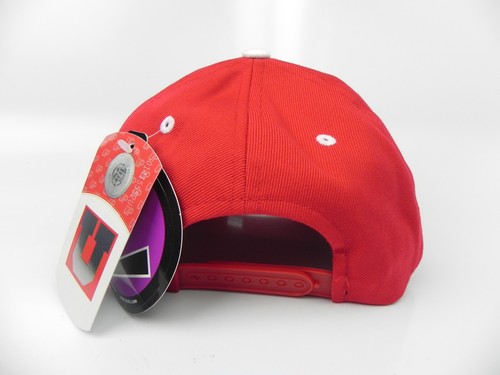 UTAH UTES NCAA COMPETITOR ADJUSTABLE SNAPBACK ALL RED ZEPHYR CAP HAT NWT! - Picture 5 of 6