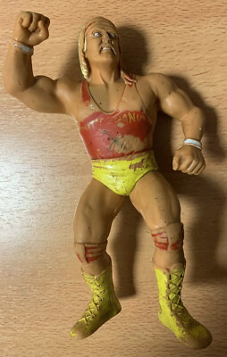 Vintage WWF LJN Superstars 1988 Red 