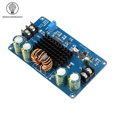 300W 12A DC-DC Boost Converter Constant Voltage Adjustable Power Module 12-50V