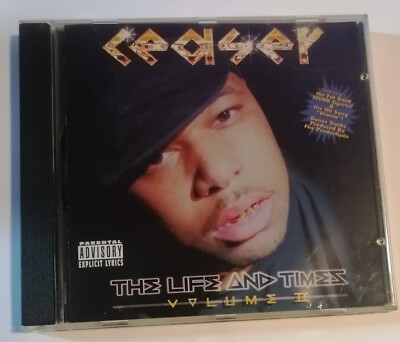 CEASER - LIFE AND TIMES VOL..II CD 1997 1ST PRESS OG RARE G-FUNK NOLA TRE-8
