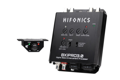 Hifonics BXiPRO3.0 Digital Bass Verbesserung Prozessor Mit Dash-Mount Remote