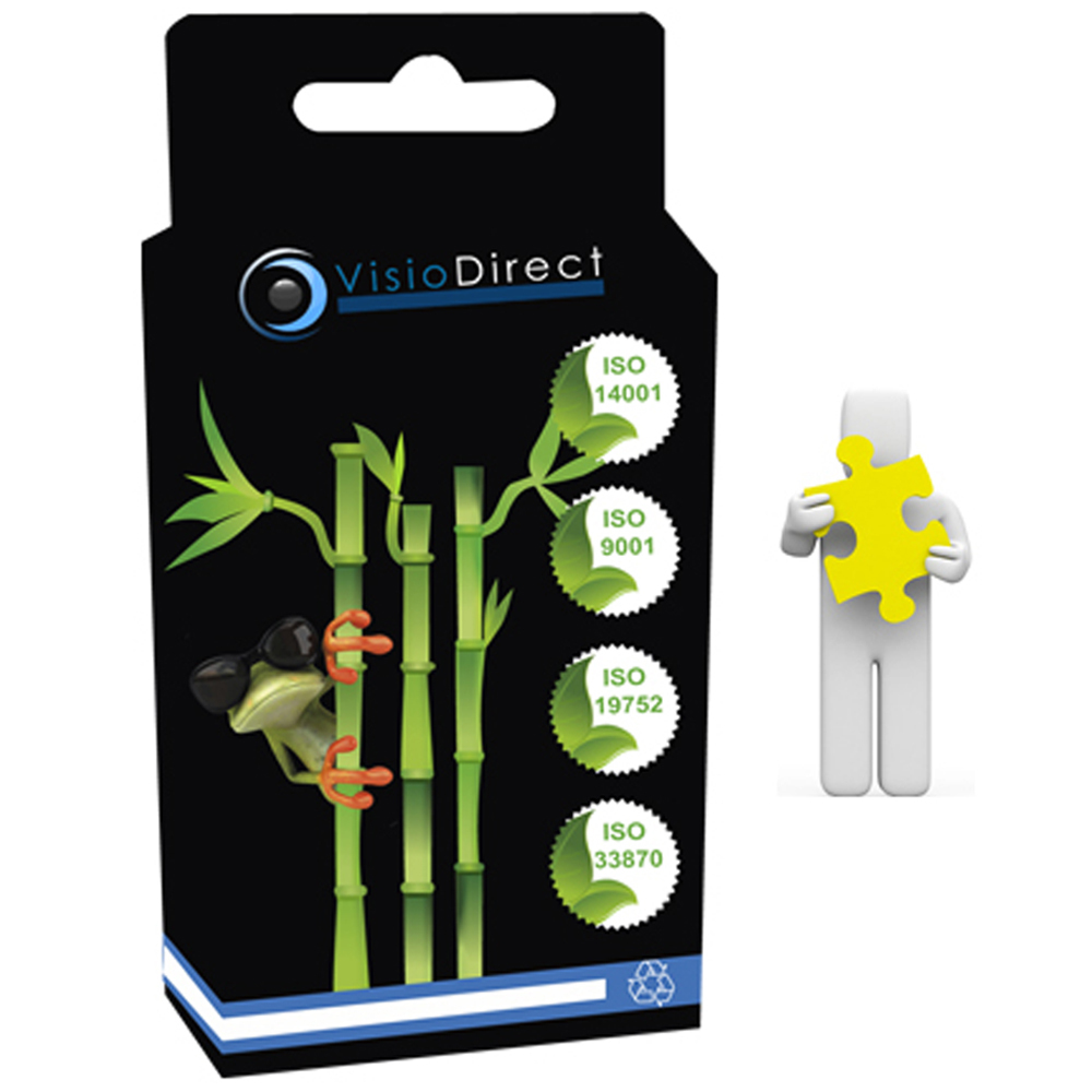 Cartouche Jaune compatible HP OfficeJet 8600 Plus pour dossiers administratifs