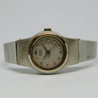 SEIKO 8Y21-0010 Silver Tone Quartz Analog Women's Watch Sz. 5 1/2" New Battery