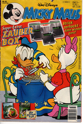 Micky Maus Heft Nr. 43 1997 Walt Disney Egmont Ehapa Verlag GmbH