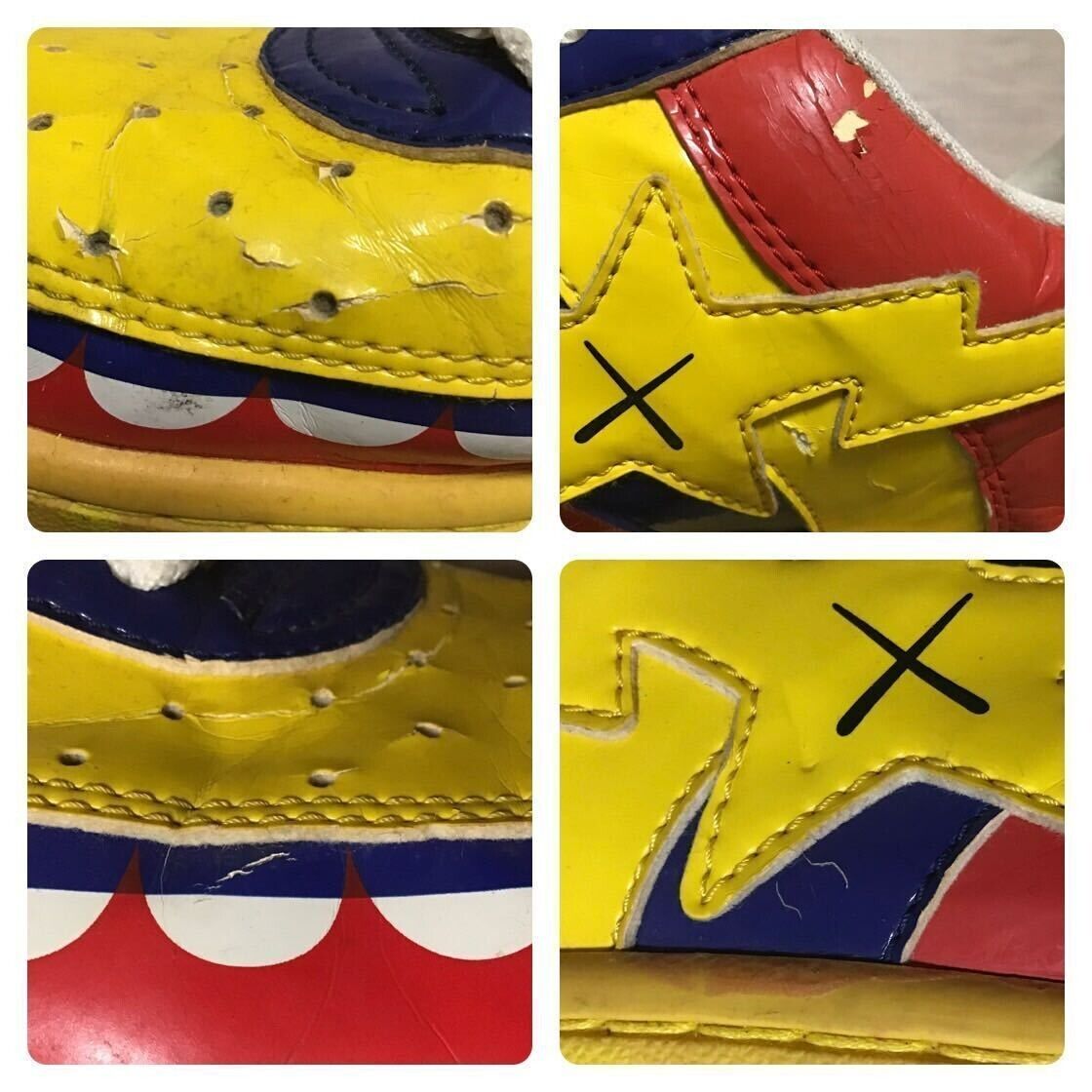 BAPE × KAWS CHOMPERS BAPESTA a bathing ape NIGO US 9.5 | eBay BAPE × KAWS CHOMPERS BAPESTA a bathing ape NIGO US 9.5 | eBay