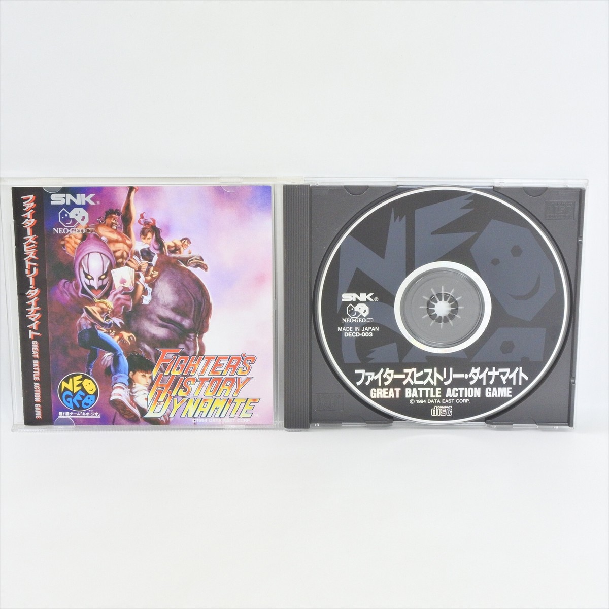 FIGHTERS HISTORY DYNAMITE Neo Geo CD 1906 nc | eBay
