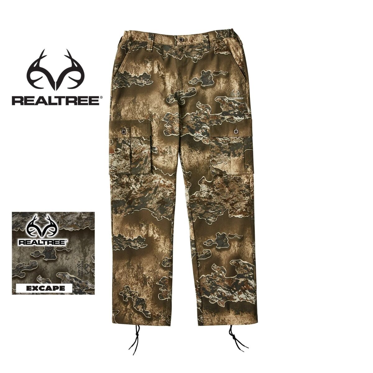 Camouflage Hunting Pants Men's Realtree® EXCAPE 6 Pocket Camouflage Hunting Pants Men's Realtree® EXCAPE 6 Pocket