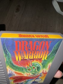 Dragon Warrior (Nintendo NES, 1989) ntsc usa Cartridge Game & Sleeve Excellent