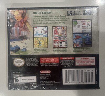 Advance Wars: Dual Strike (Nintendo DS, 2005) for sale online | eBay