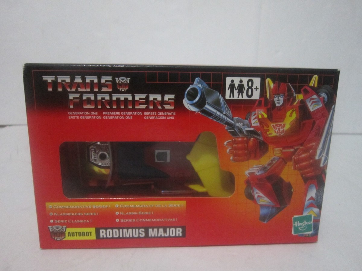 2002 Transformers G1 Commemorative Series - Hot Rod / Rodimus