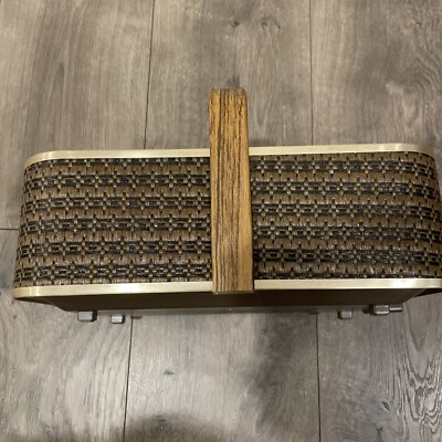 Vintage Salton Hot Basket Only Original Parts Vintage 1977 wicker