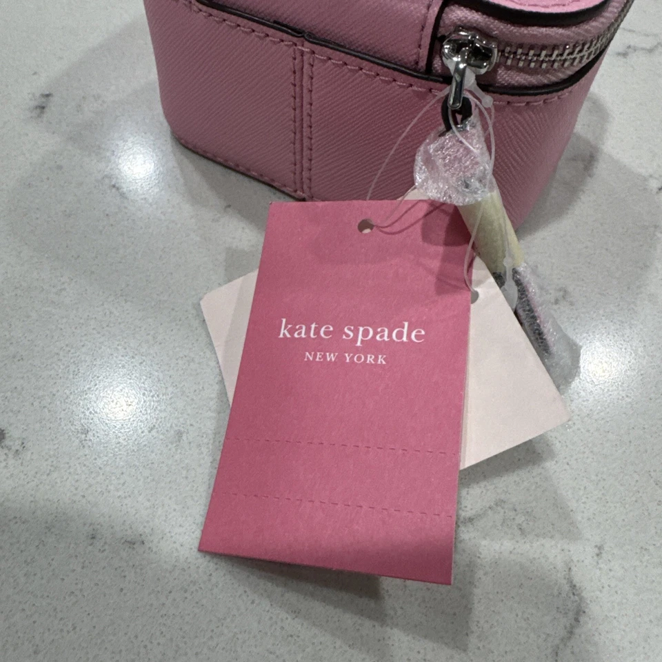 Kate Spade New York Pink Birds Jewelry Case New Rare ! - Image 2 of 4
