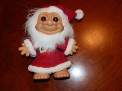 Vintage Russ Berrie Troll Santa Claus 8