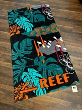 REEF High Tide Beach Towel, 62"x33", New in package