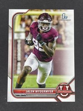 2022 Bowman University #63 Jalen Wydermyer Texas A&M Aggies Buffalo Bills