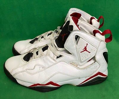 Size 9.5 - Air Jordan True Flight White for sale online | eBay