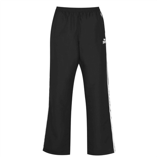 Lonsdale Da Uomo 2 Stripe Open Hem Woven Pantaloni Tuta Bottoms leggero zip  | eBay