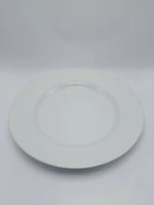Pottery Barn "Great White" Large Dinner Plate 12" Wide X  1 5/8" Deep