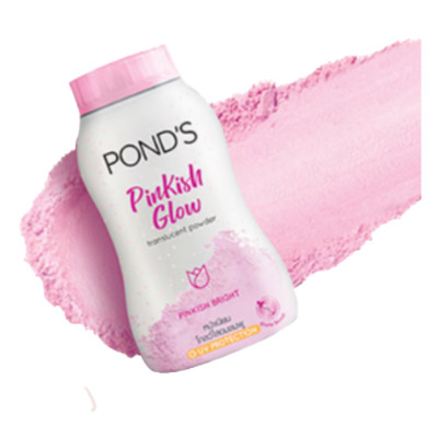 Pond's Angel Face Pinkish White Glow Face Powder50g.*2 New translucent blur#Xmas